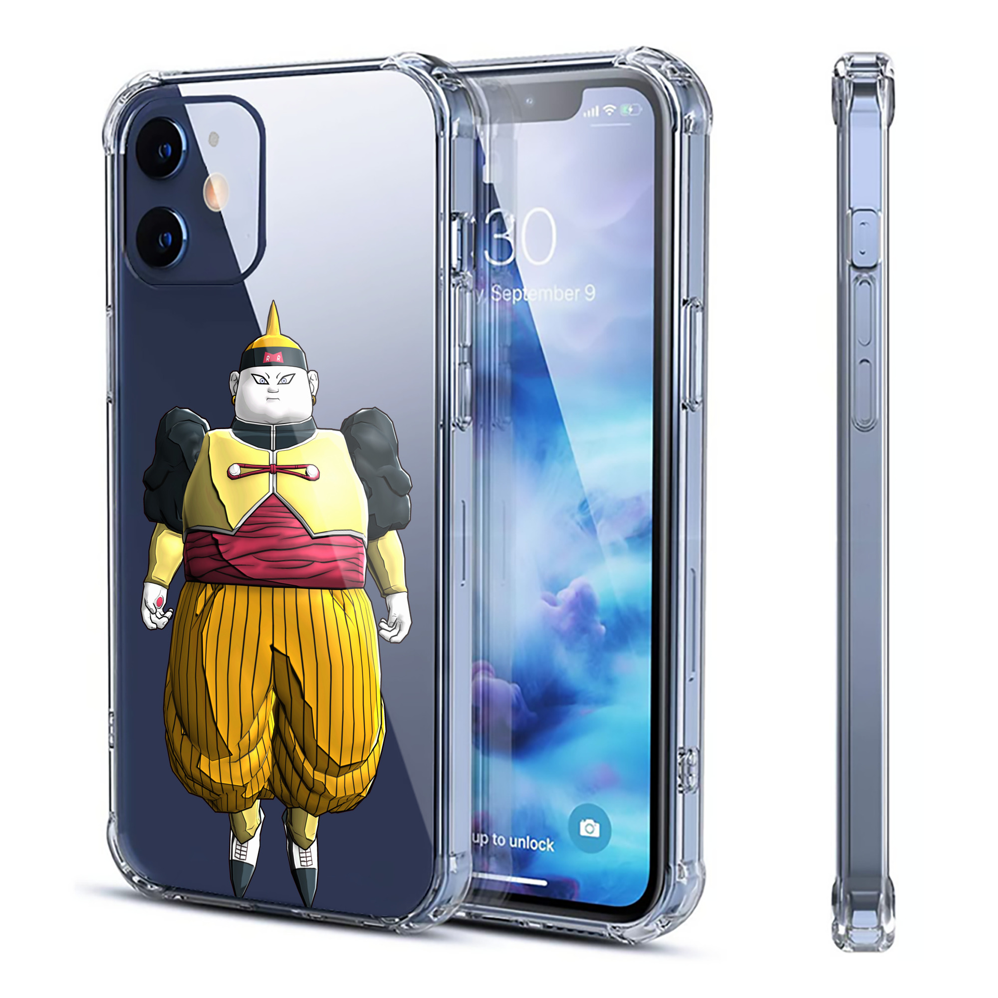 （画像用） ドラゴンボール DRAGON BALL 【iPhone 12シリーズ対応】透明スマホケース（クリアソフトケース）